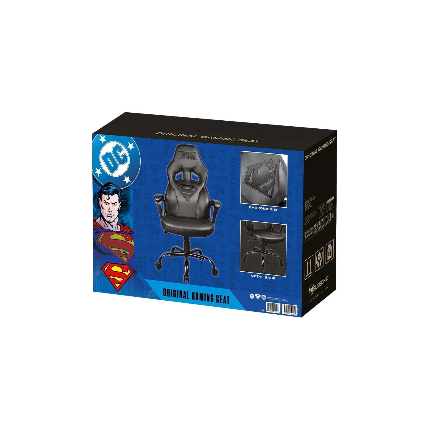 Subsonic Original Gaming Seat Superman