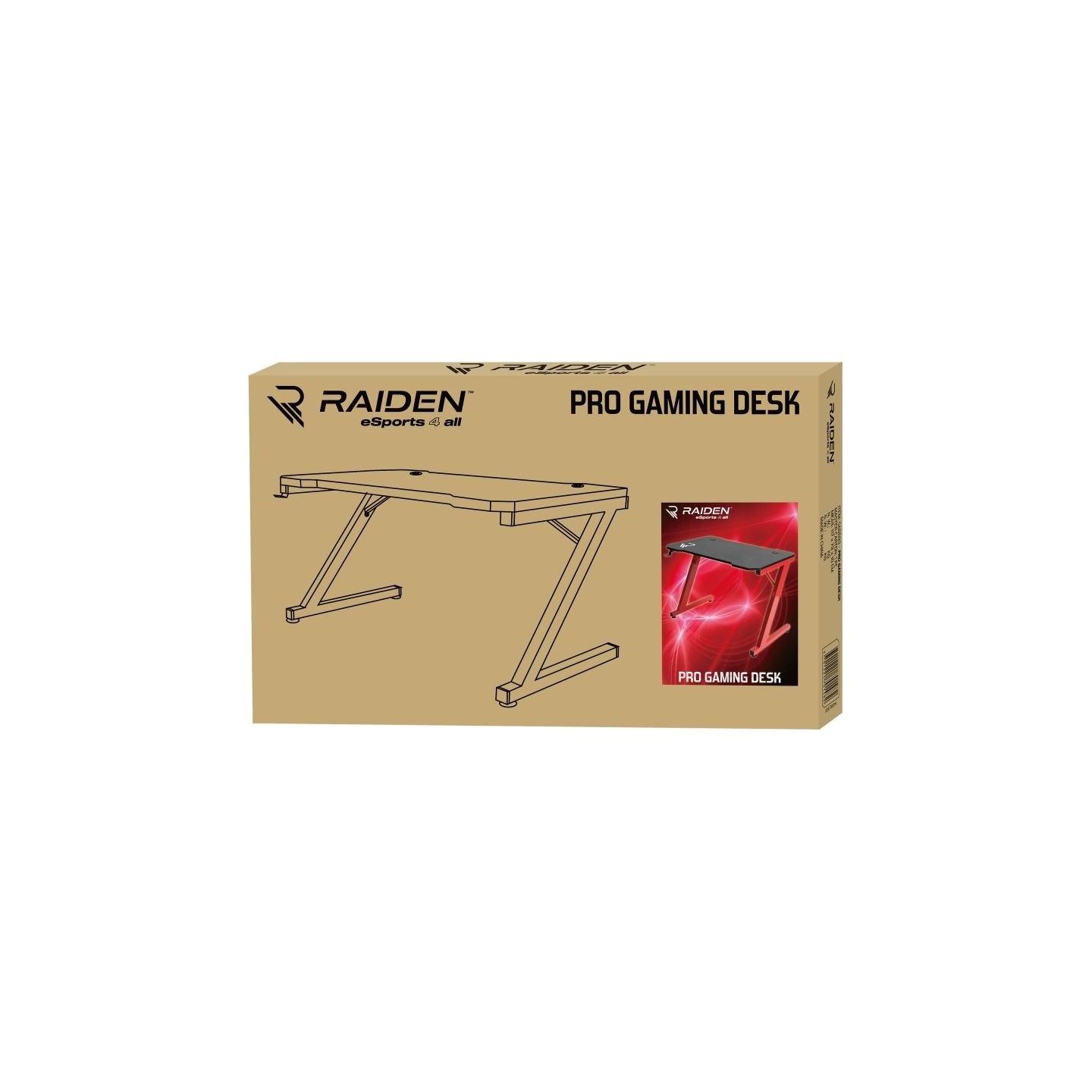 Subsonic Raiden Pro Gaming Desk