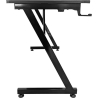 Subsonic Black Gaming Desk GEM