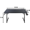 Subsonic Black Gaming Desk GEM