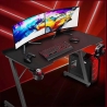 Subsonic Black Gaming Desk GEM