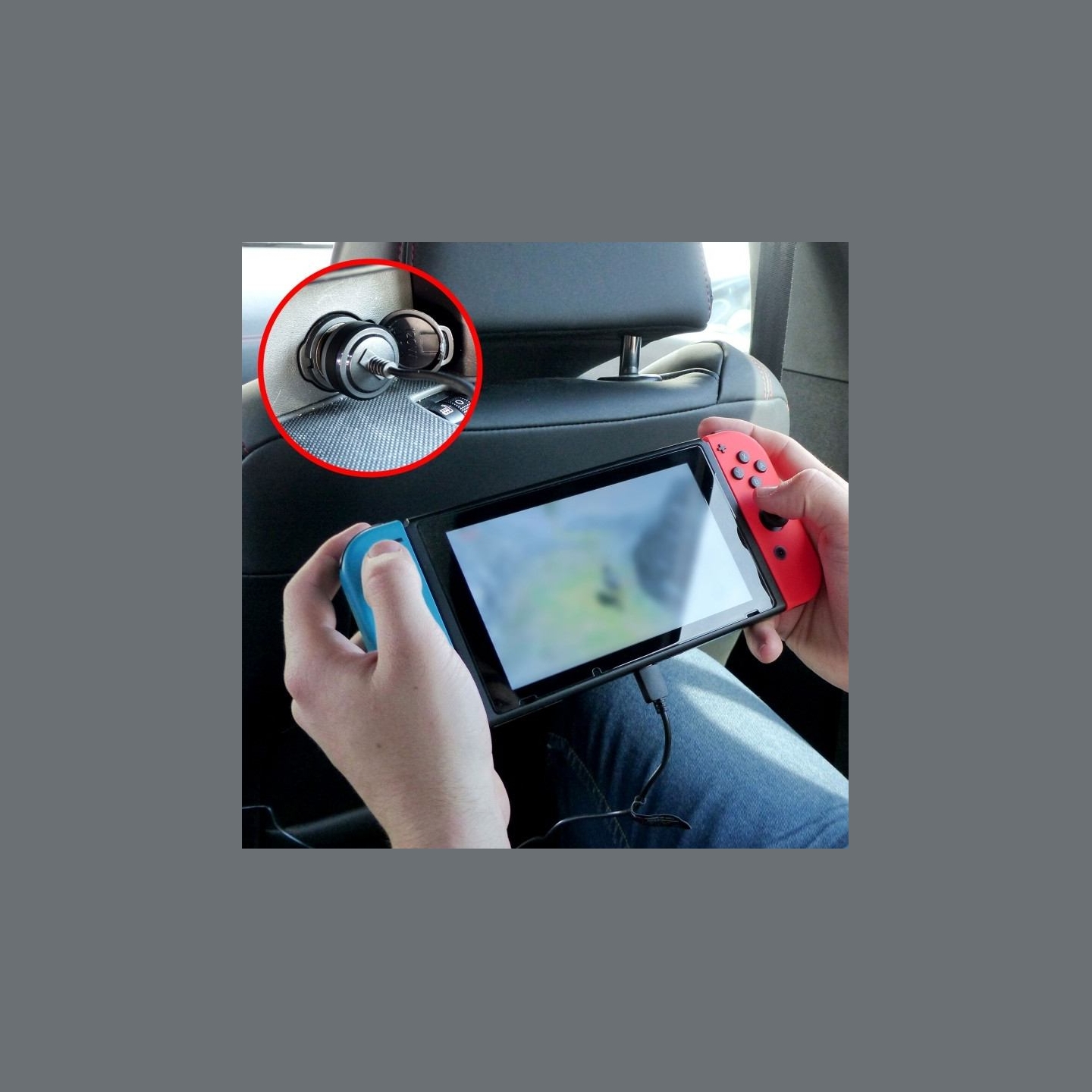 Subsonic Car Charger for Switch