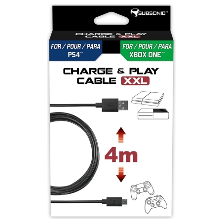 Subsonic Charge and Play Cable XXL