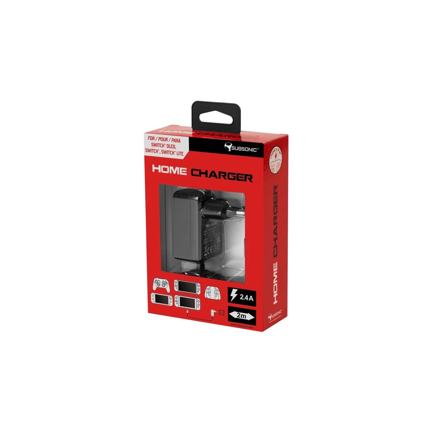 Subsonic Home Charger for Switch