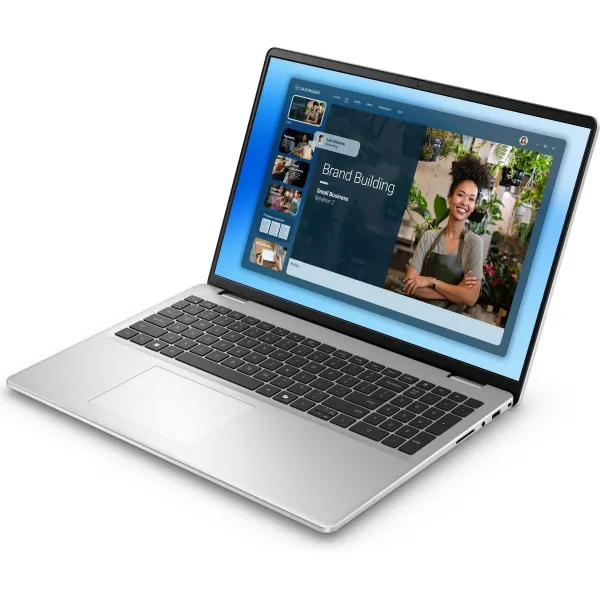 Dell 16 DC16251/ Core 5 -120U/16GB/512 SSD/16" FHD+/Intel UHD/FgrPr/WLAN + BT/US Kb/4 Cell/W11Home/Platinum Silver/3yrs Prosuppo