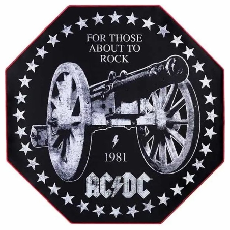 Subsonic Gaming Floor Mat AC/DC