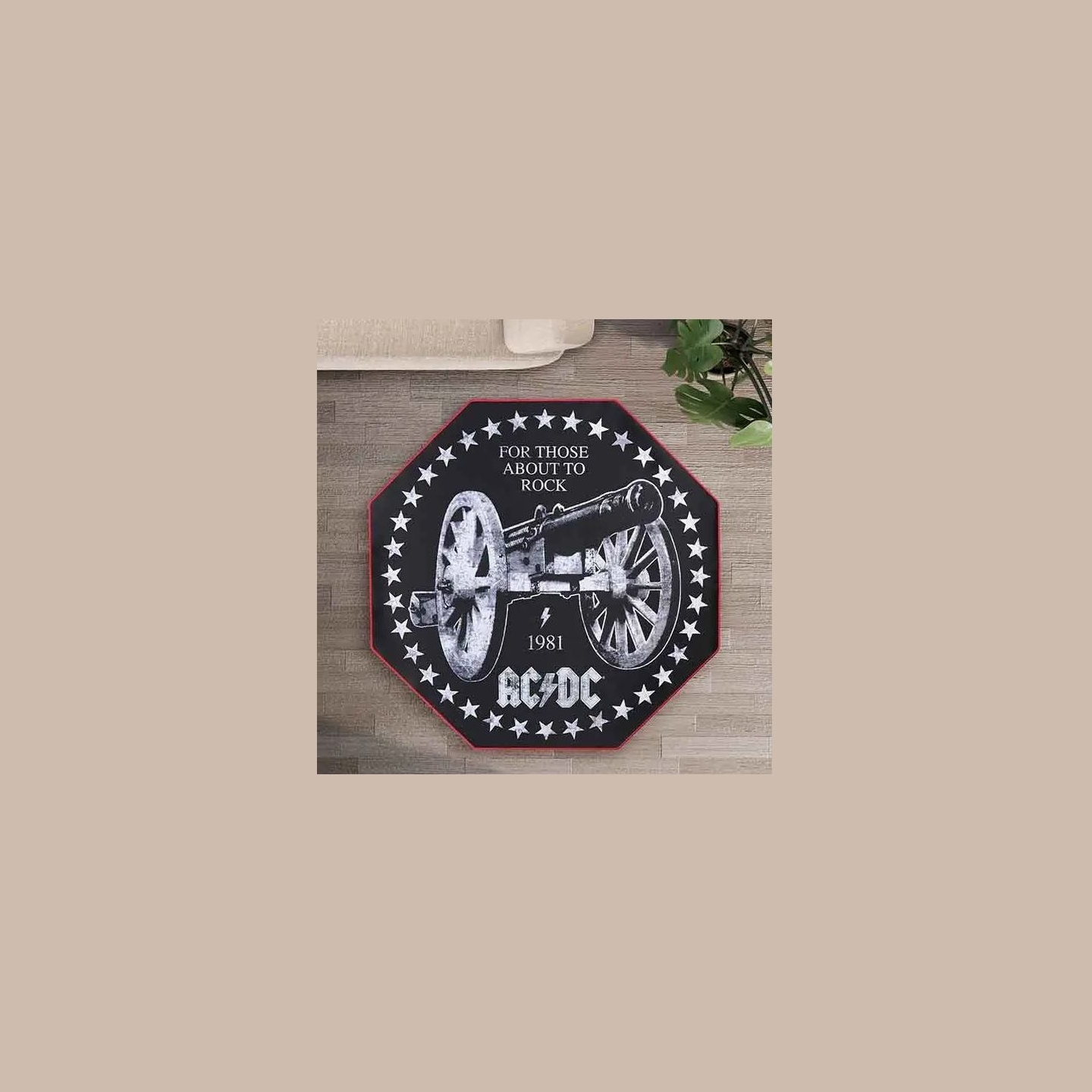 Subsonic Gaming Floor Mat AC/DC