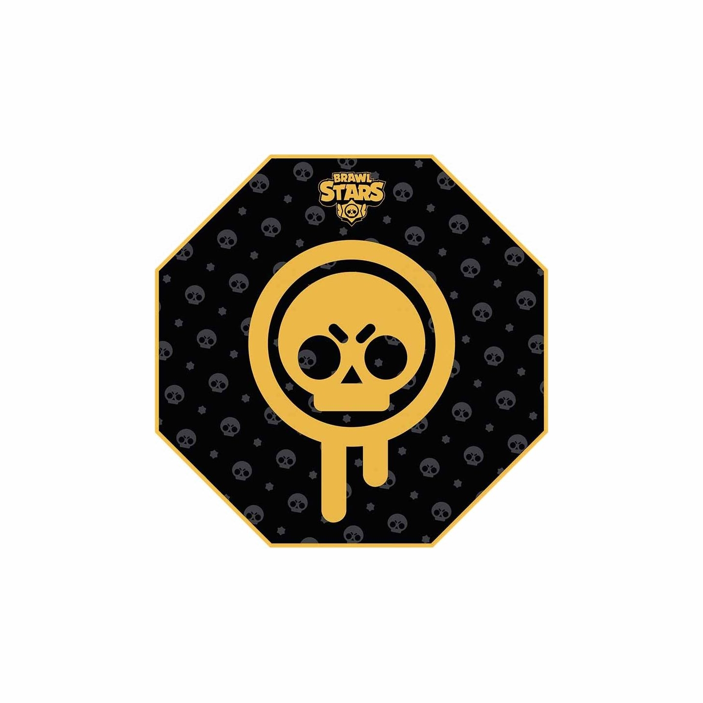 Subsonic Gaming Floor Mat Brawl Stars Drippy Skull