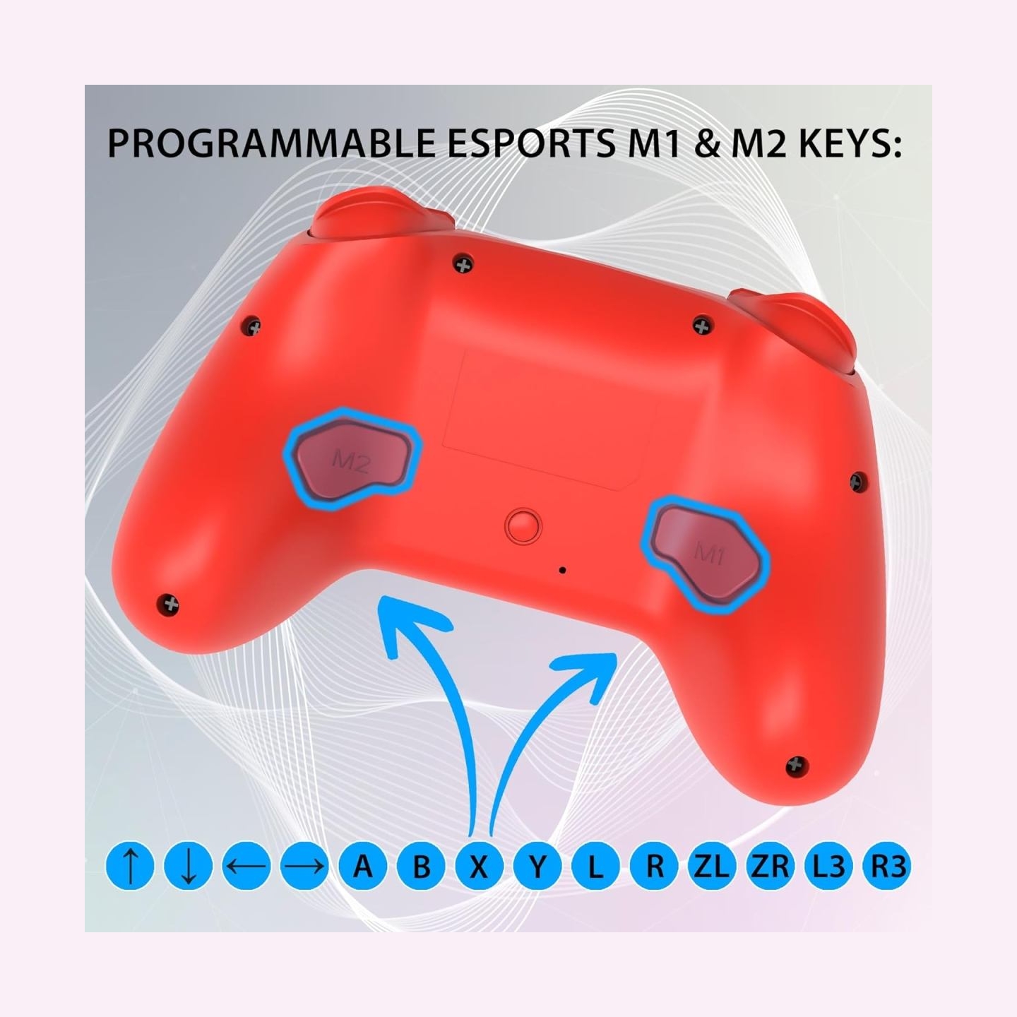 Subsonic Wireless Led Controller Red for Switch