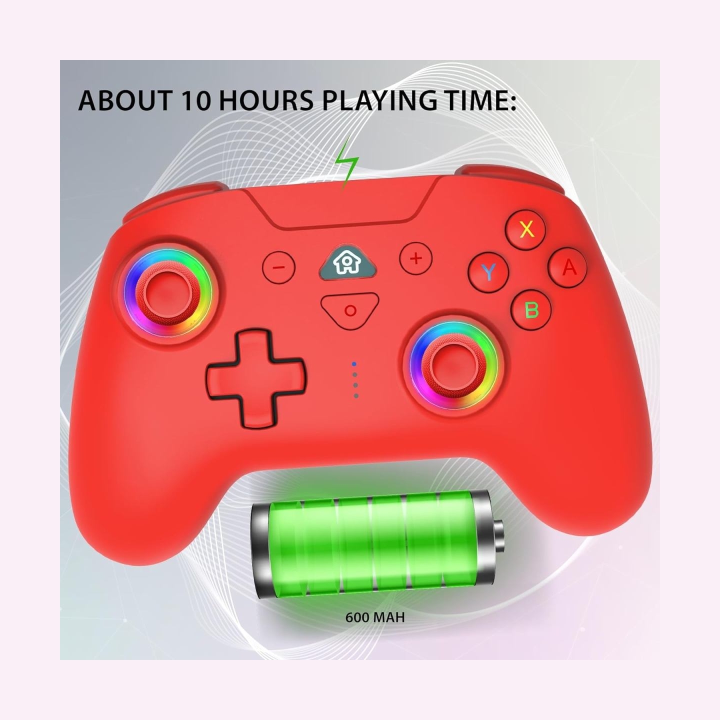 Subsonic Wireless Led Controller Red for Switch