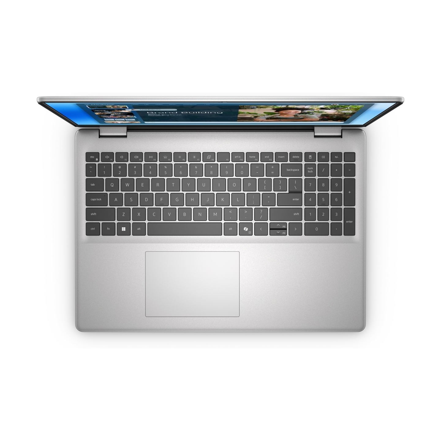 Dell 16 DC16251/ Core 5 -120U/16GB/512 SSD/16" FHD+/Intel UHD/FgrPr/WLAN + BT/US Kb/4 Cell/W11Home/Platinum Silver/3yrs Prosuppo