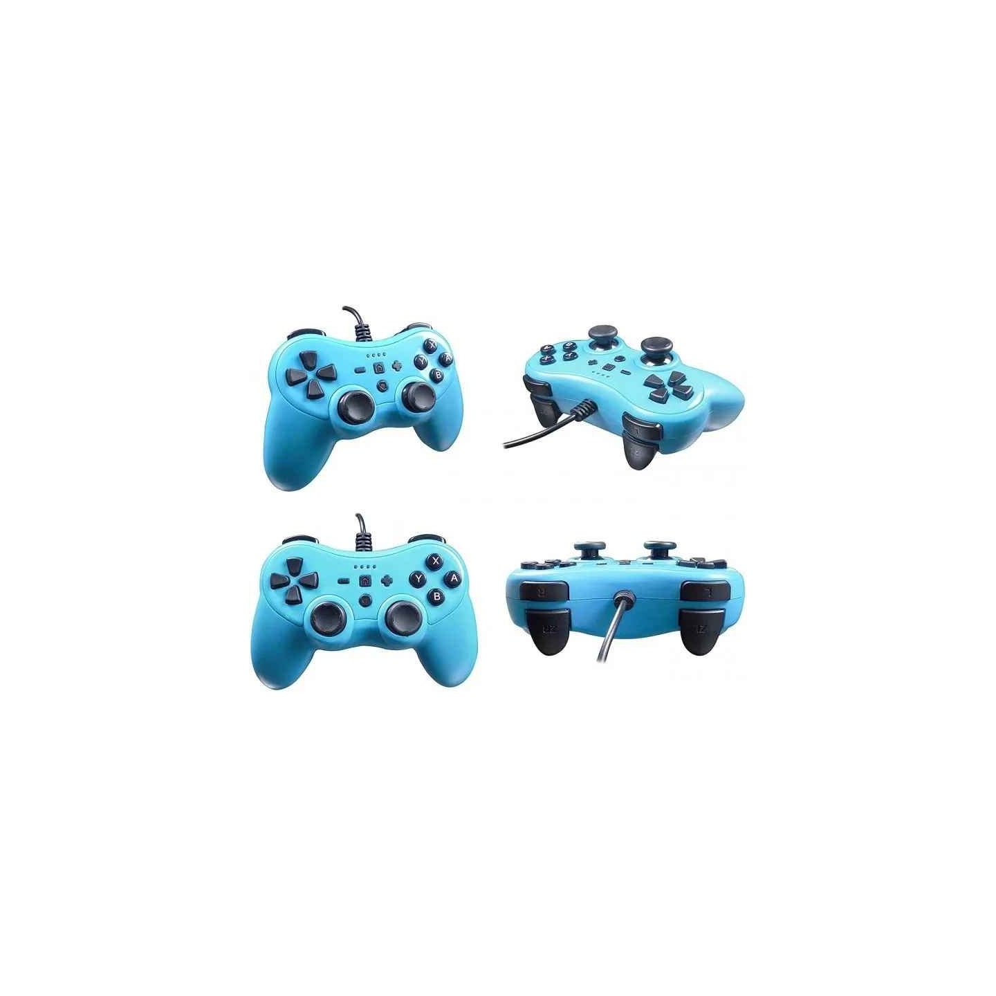 Subsonic Wired Controller Colorz Neon Blue for Switch