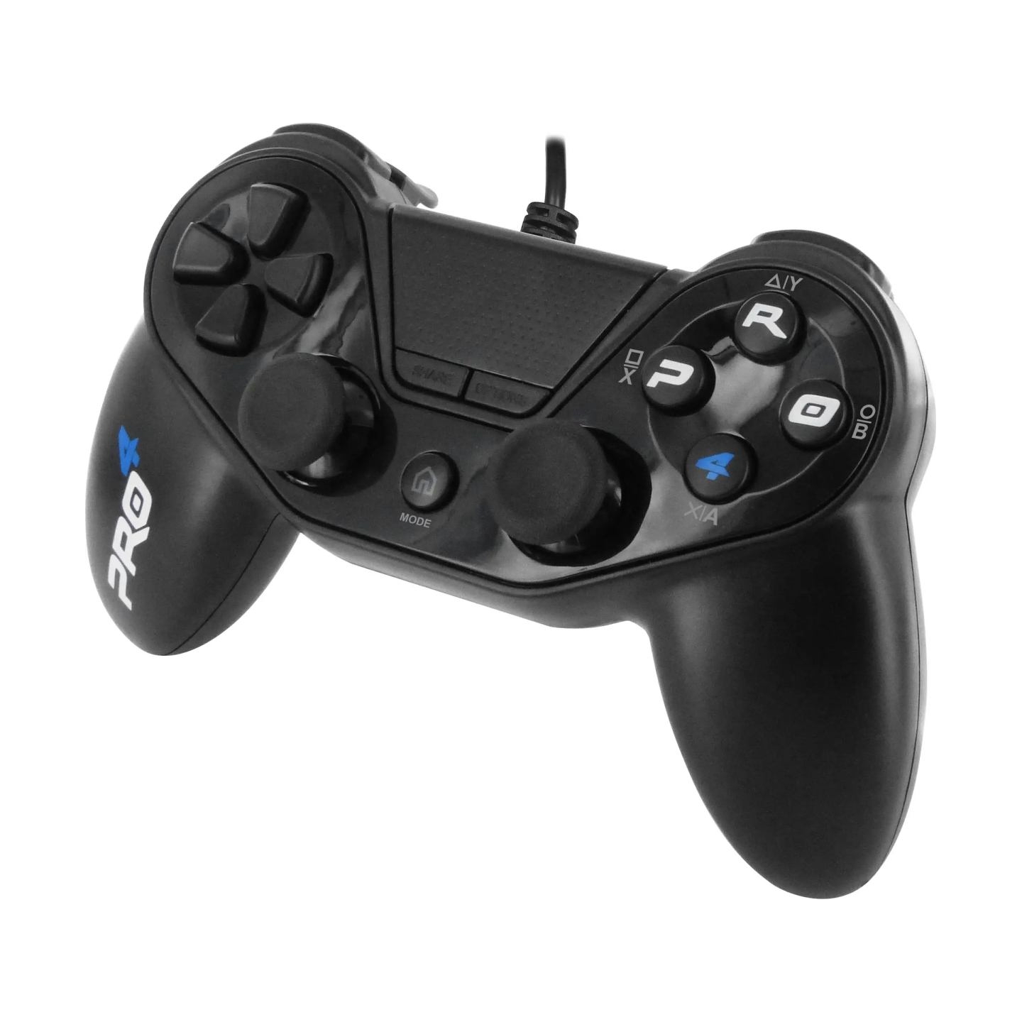 Subsonic Pro 4 Wired Controller for PS4 Black