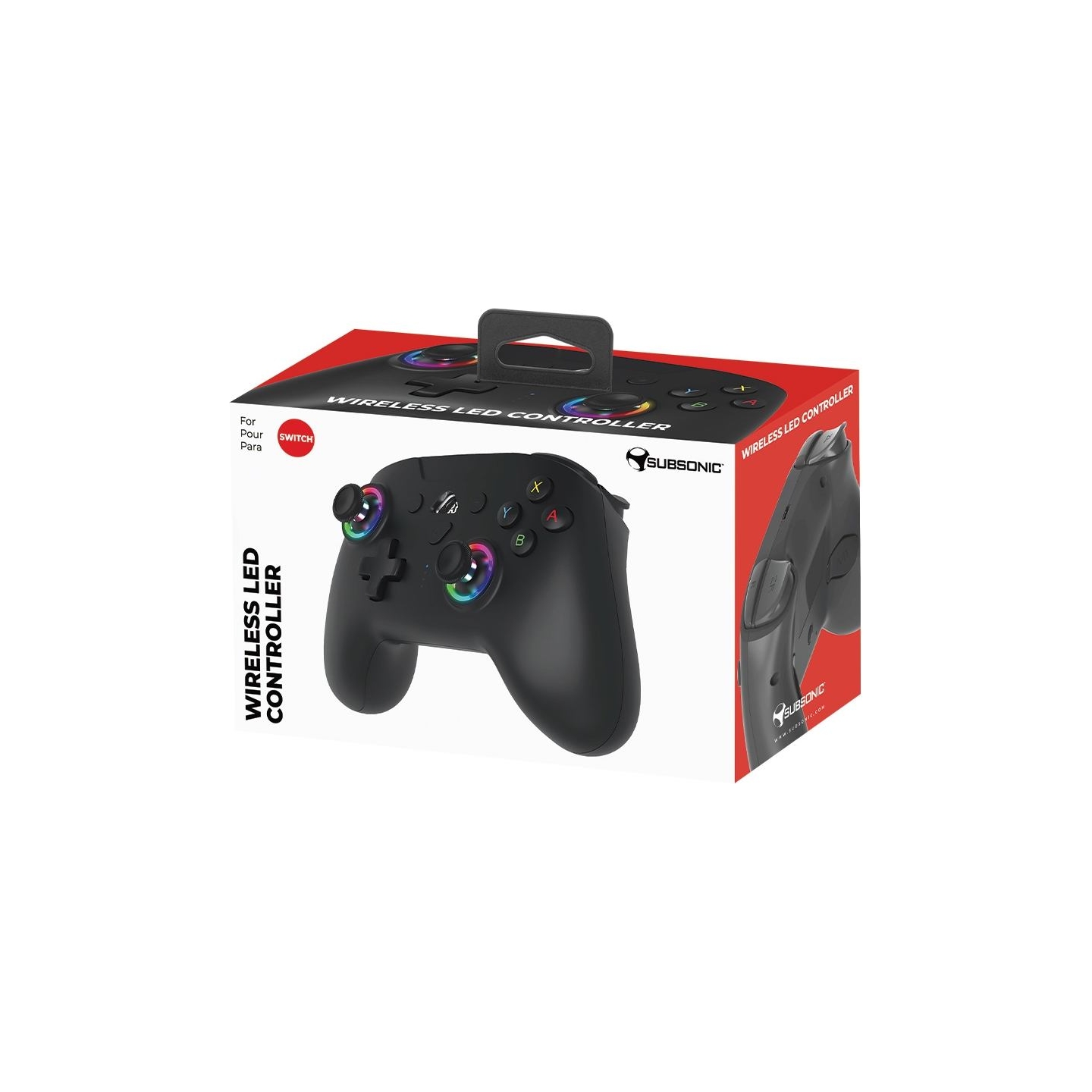 Subsonic Wireless Led Controller Black for Switch