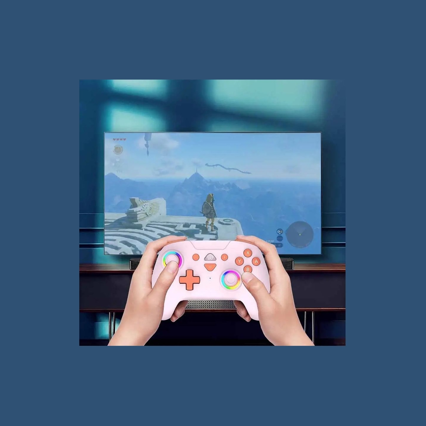Subsonic Wireless Led Controller Sweety Pink for Switch