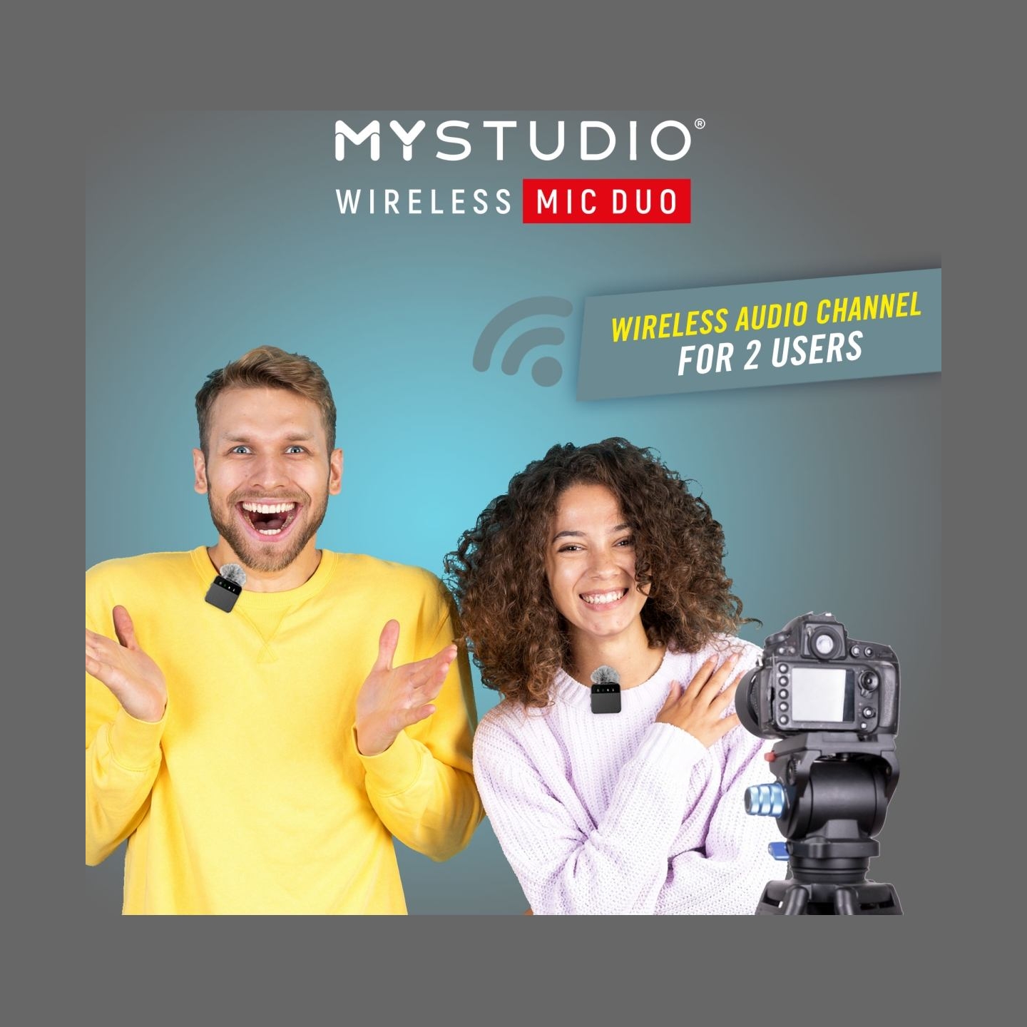 Easypix MyStudio Wireless Mic Duo 62022