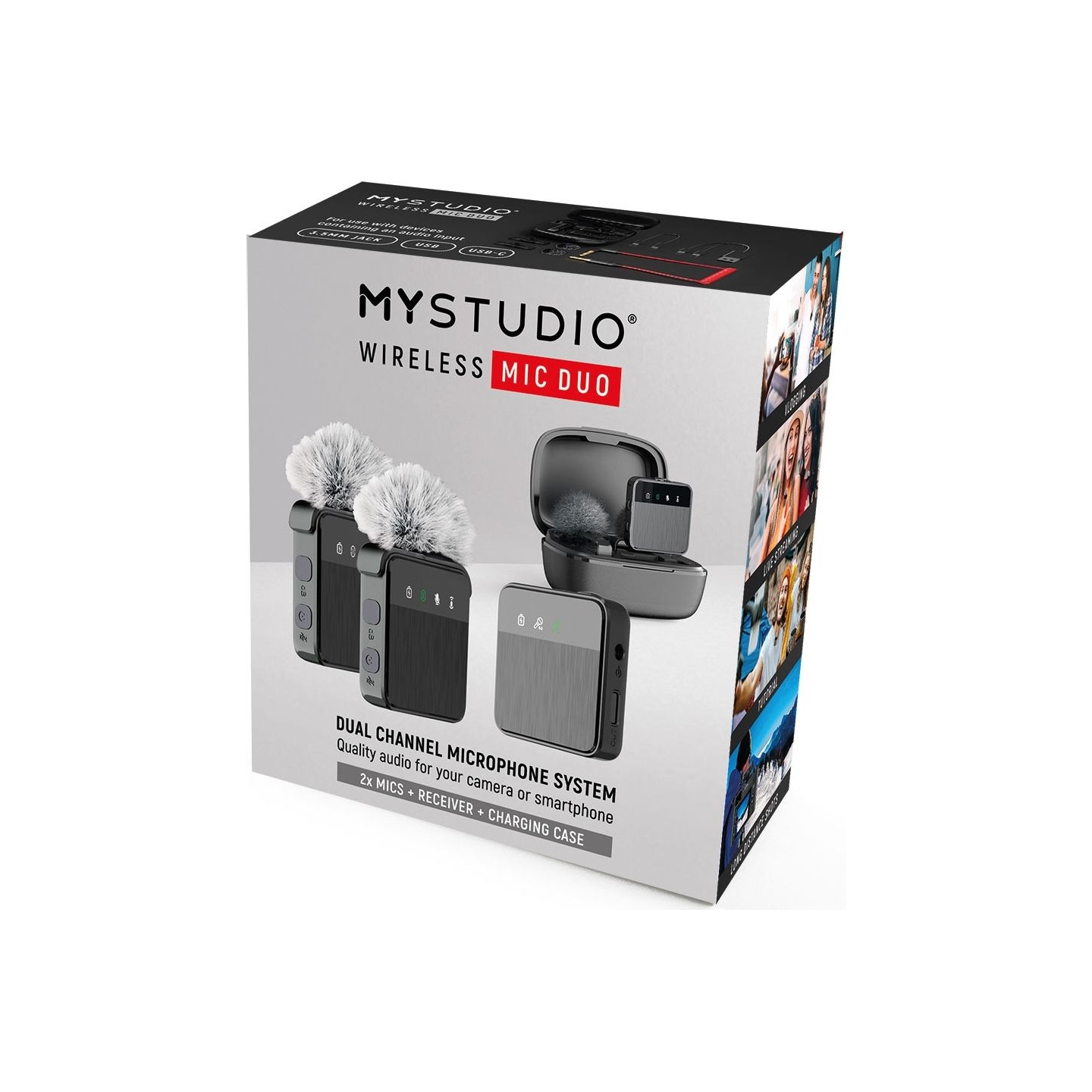 Easypix MyStudio Wireless Mic Duo 62022