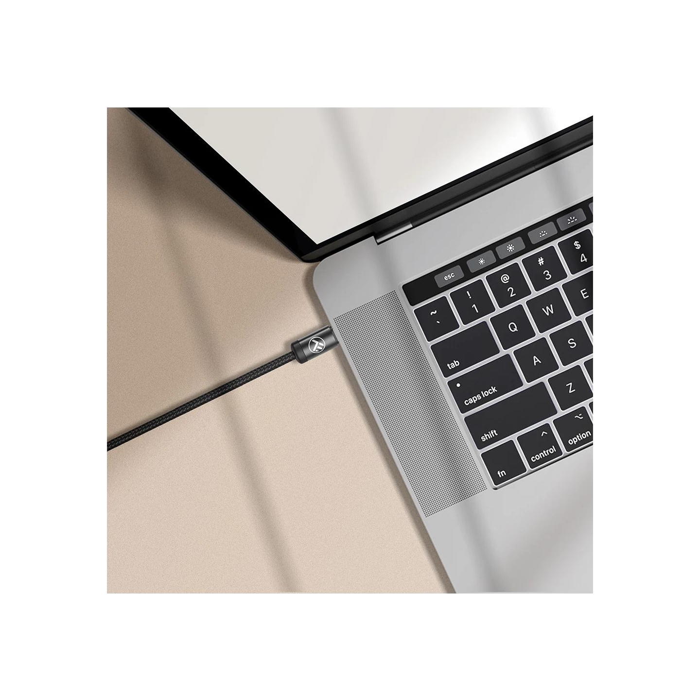 Tellur Minimalist USB-C to USB-C cable, 240W,2m, black