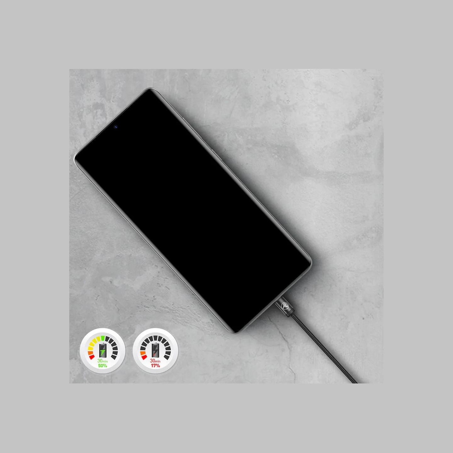 Tellur Minimalist USB-C to USB-C cable, 240W,2m, black