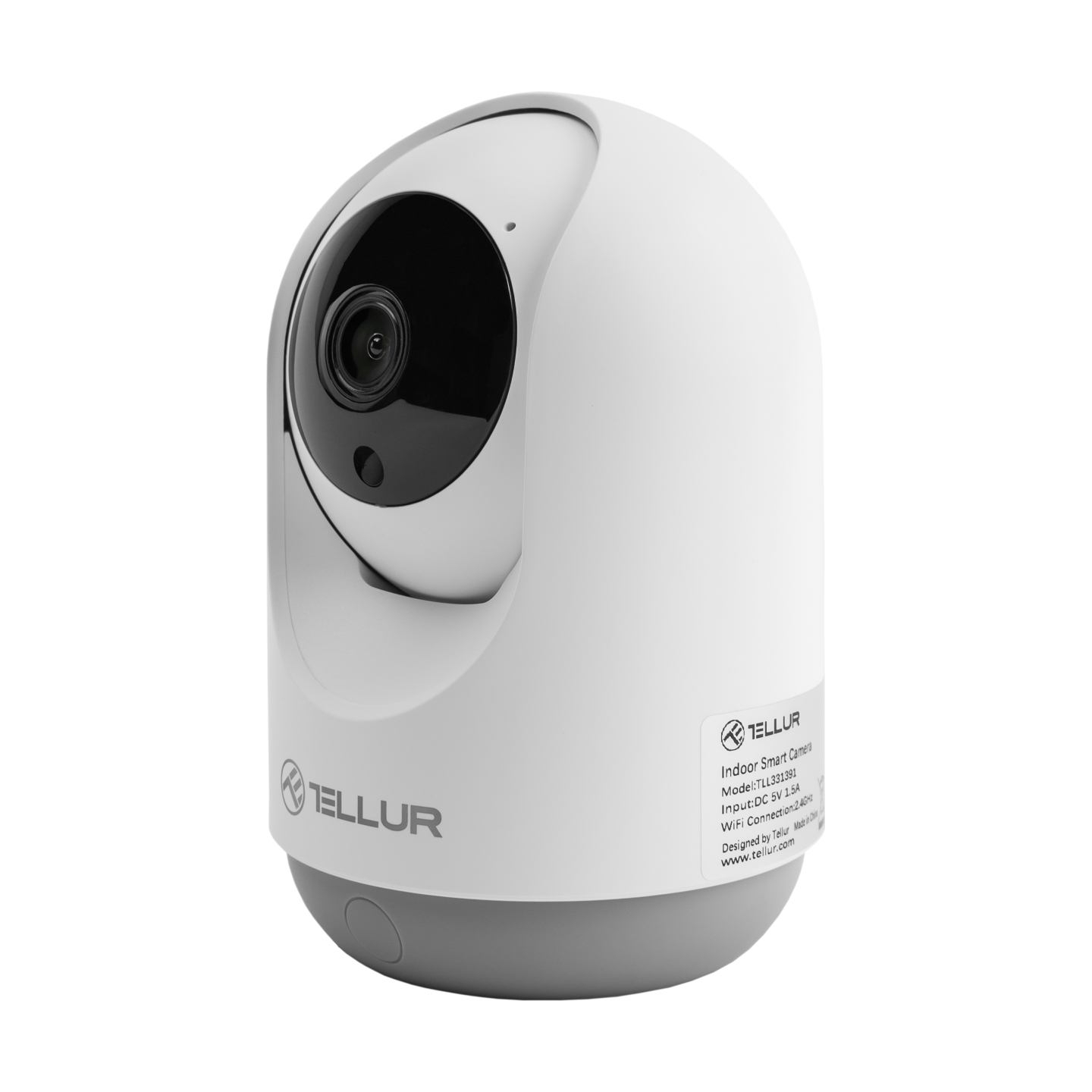 Tellur Smart WiFi Indoor Camera 3MP, UltraHD, Autotracking, PTZ white