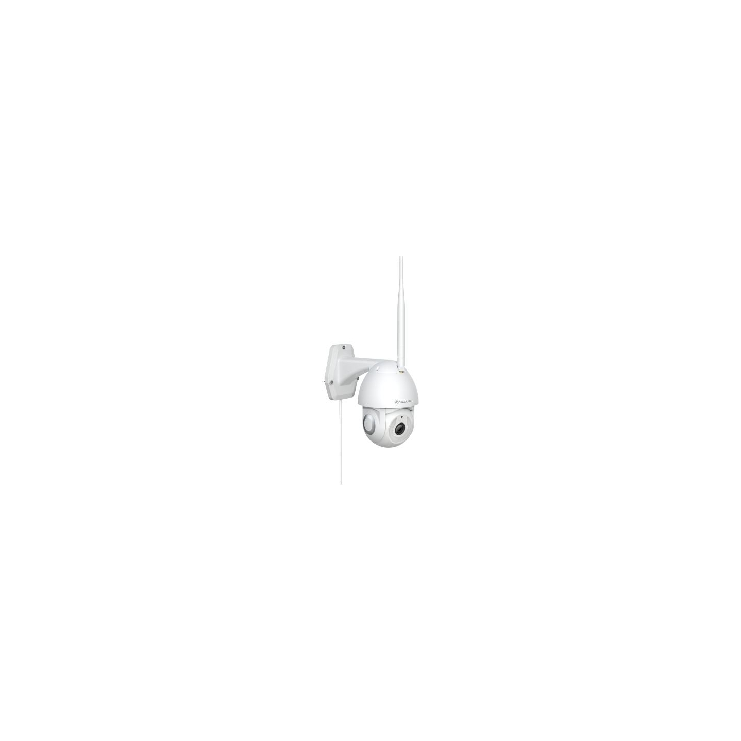 Tellur Smart WiFi Outdoor Camera 3MP, UltraHD, Autotracking, PTZ white