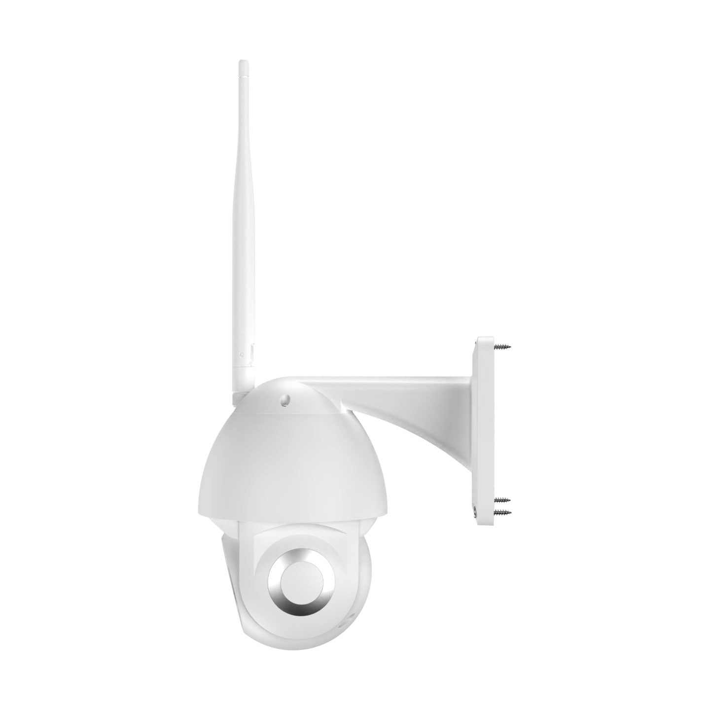 Tellur Smart WiFi Outdoor Camera 3MP, UltraHD, Autotracking, PTZ white