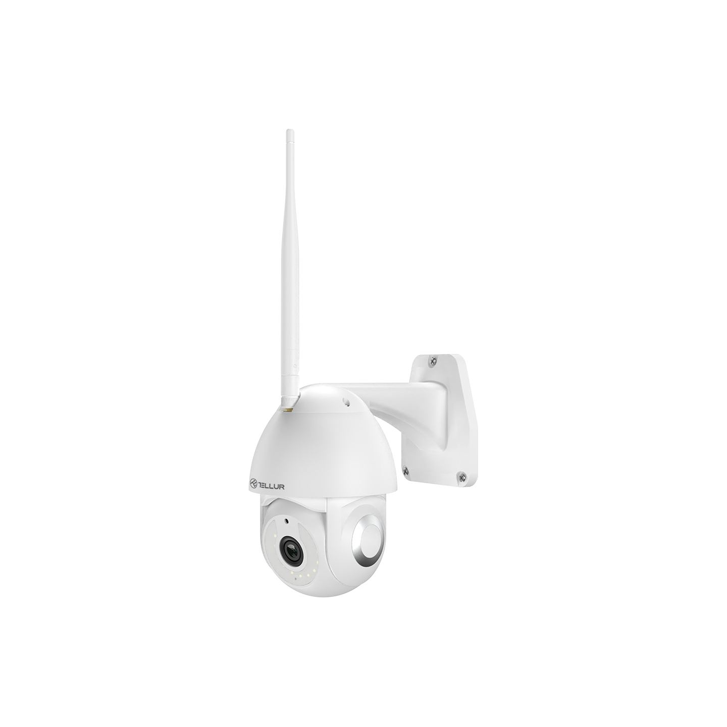 Tellur Smart WiFi Outdoor Camera 3MP, UltraHD, Autotracking, PTZ white