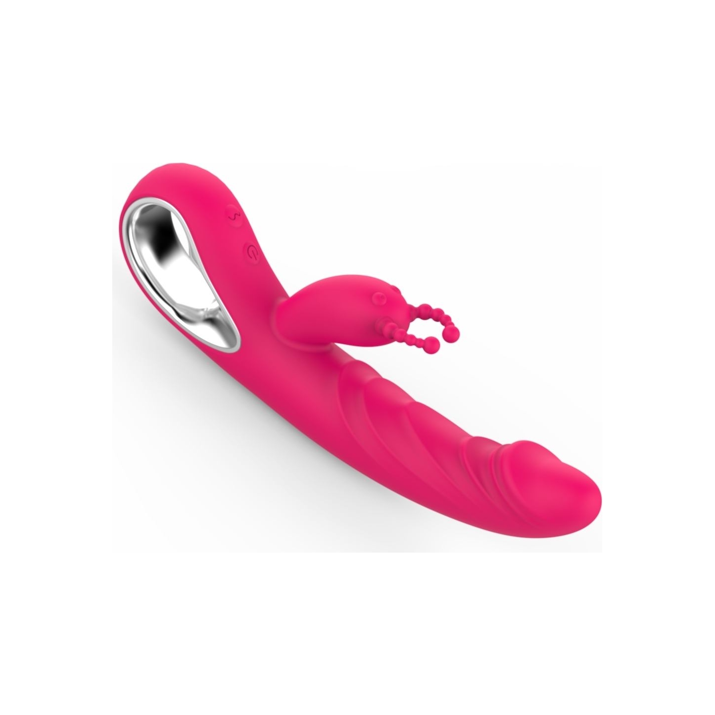 Erolab Cheeky Bunny G-spot & Clitoral Massager Rose Pink (ZYCP01r)