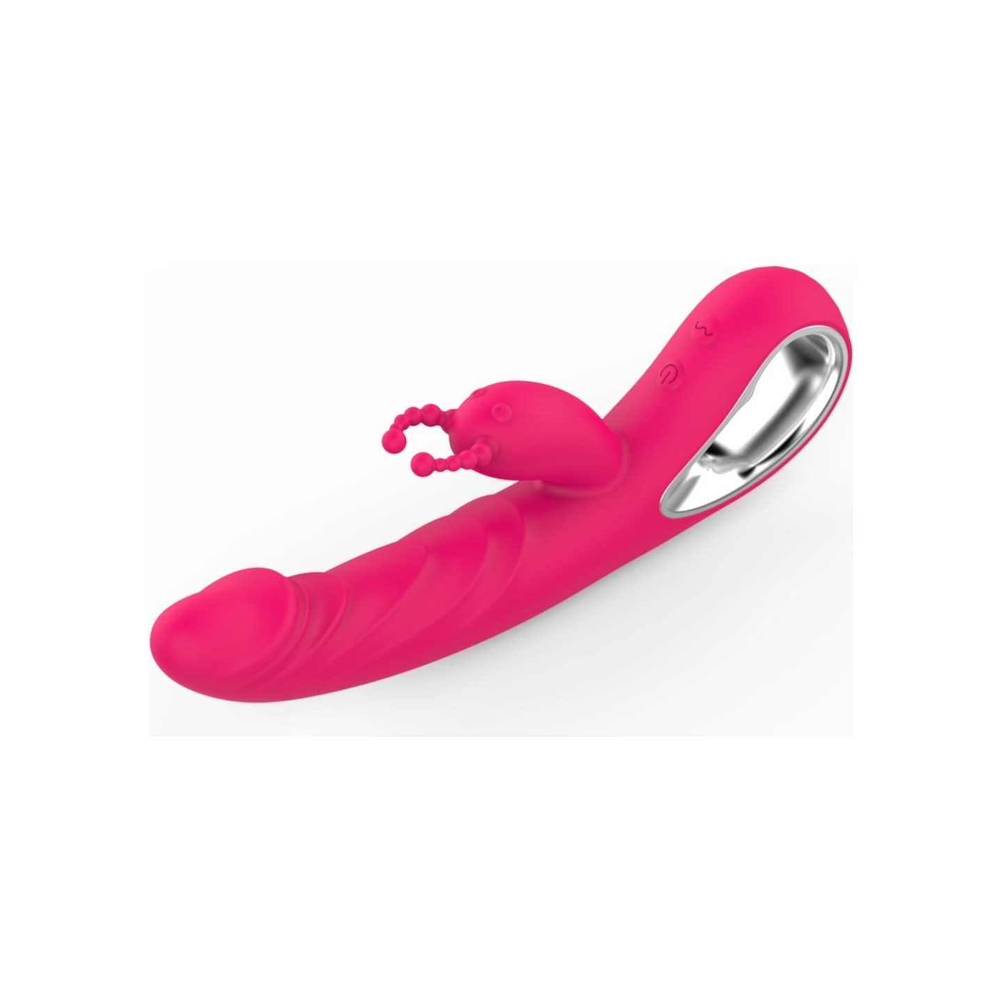 Erolab Cheeky Bunny G-spot & Clitoral Massager Rose Pink (ZYCP01r)