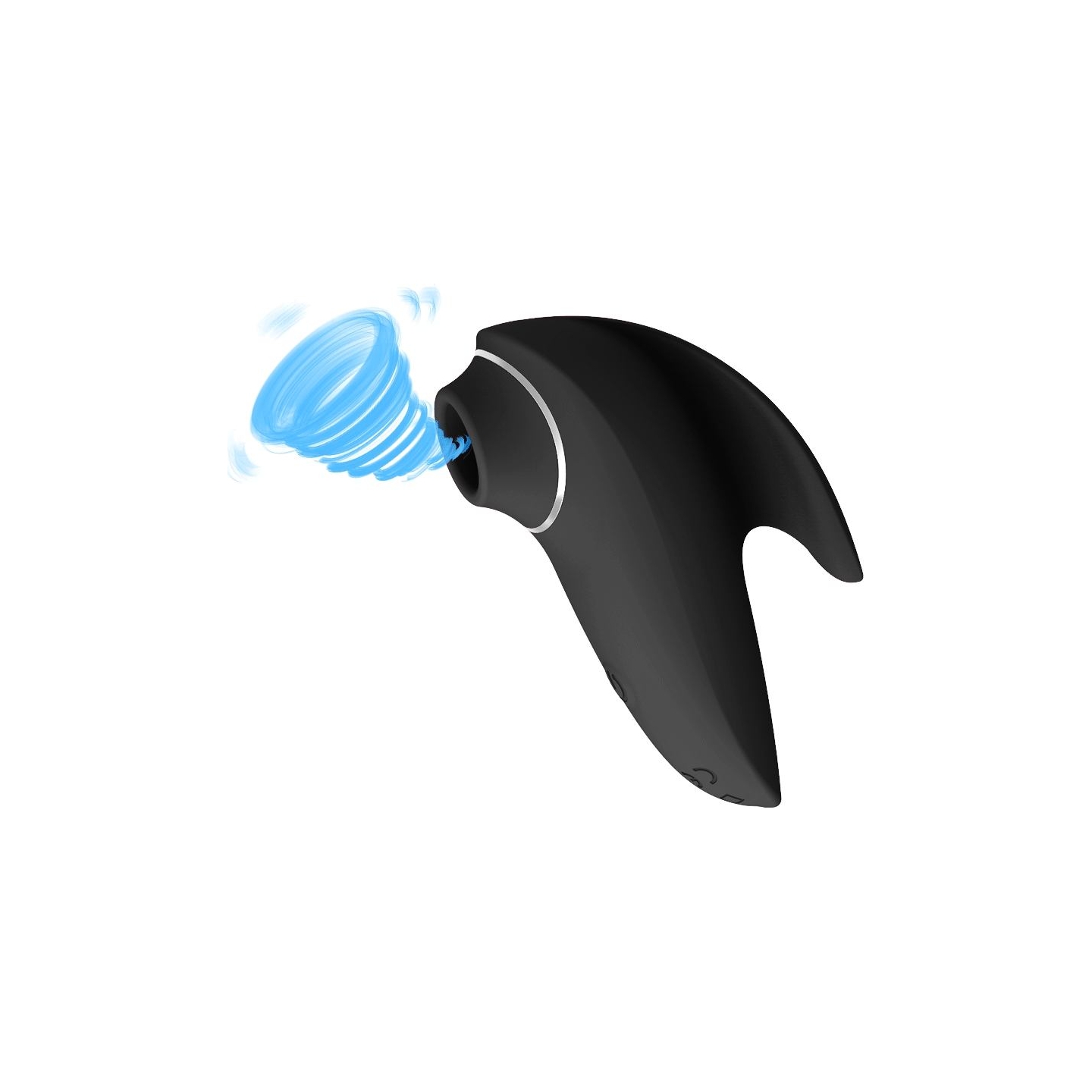 Erolab Dolphin Vacuum Clitoral Massager Black (VVS01b)