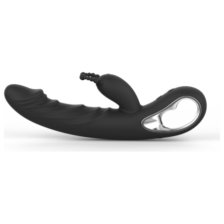 Erolab Cheeky Bunny G-spot & Clitoral Massager Black (ZYCP01b)