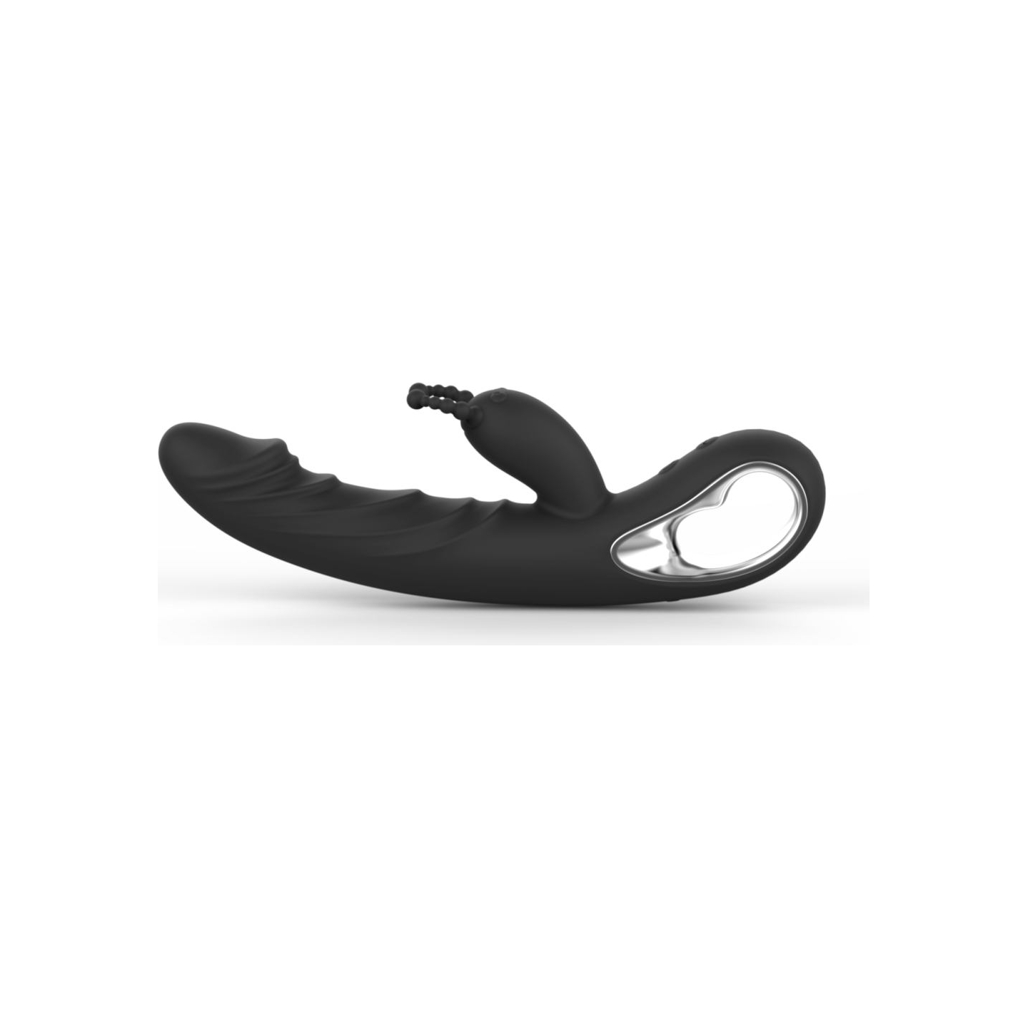 Erolab Cheeky Bunny G-spot & Clitoral Massager Black (ZYCP01b)