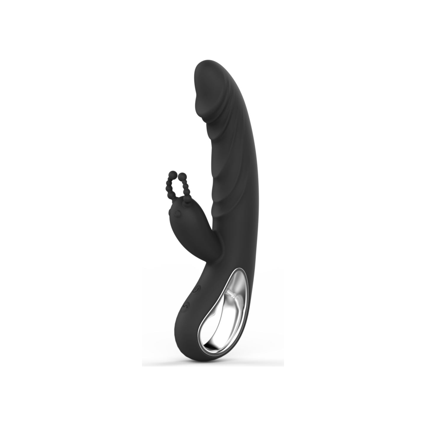 Erolab Cheeky Bunny G-spot & Clitoral Massager Black (ZYCP01b)