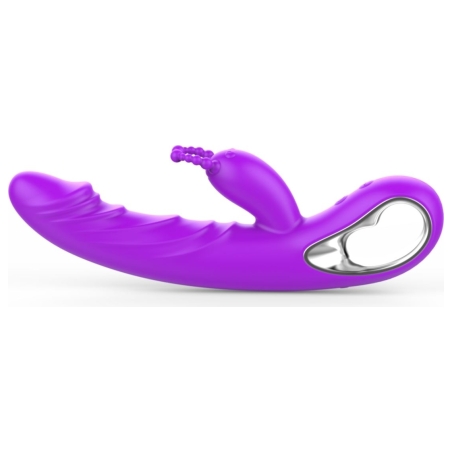 Erolab Cheeky Bunny G-spot & Clitoral Massager Purple (ZYCP01p)