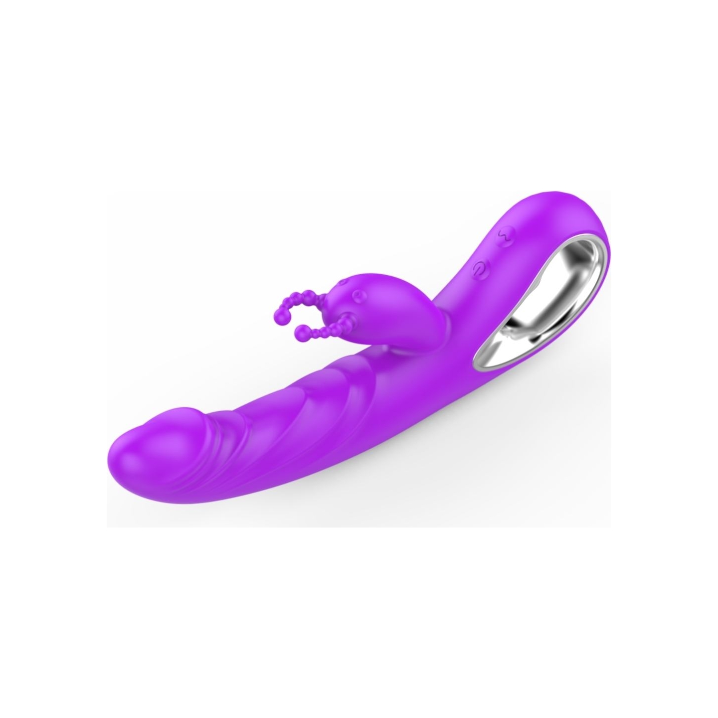 Erolab Cheeky Bunny G-spot & Clitoral Massager Purple (ZYCP01p)