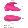 Erolab Dolphin Vacuum Clitoral Massager Rose Pink (VVS01r)