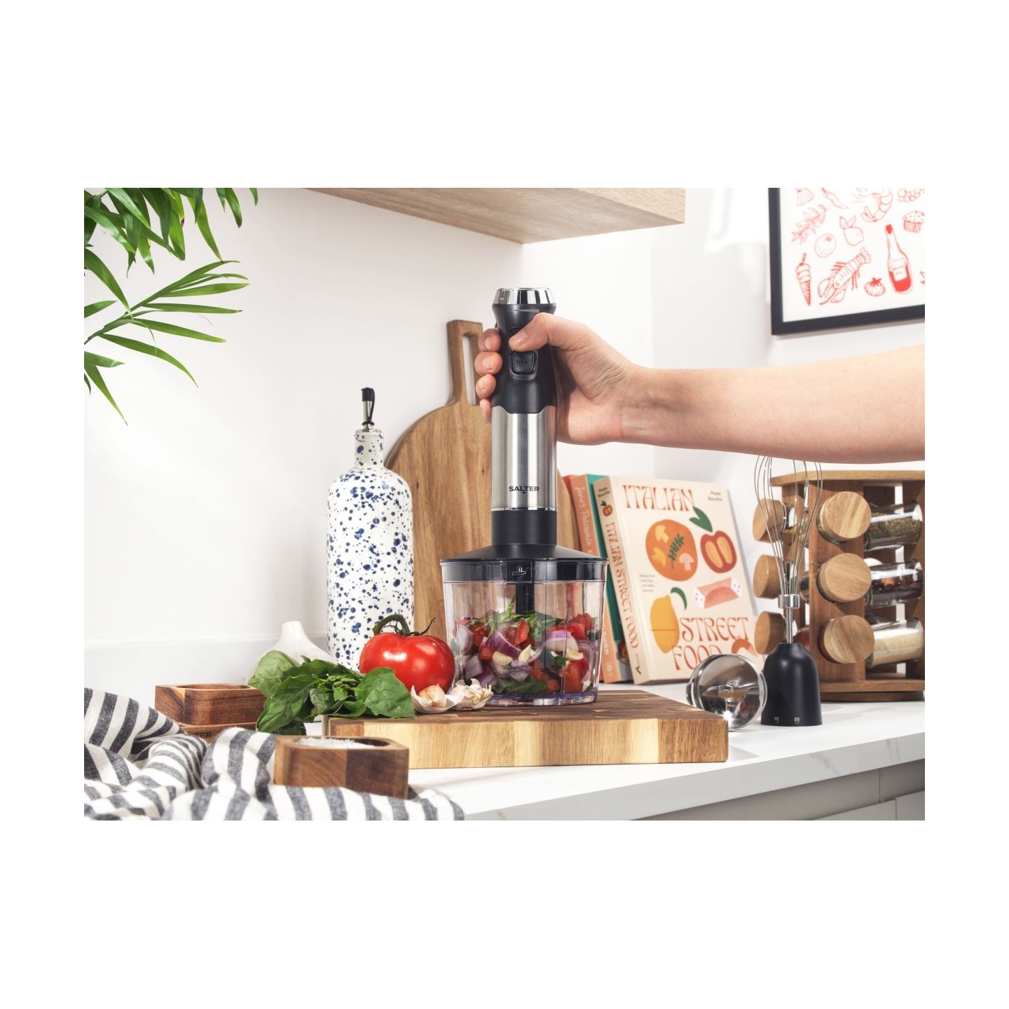Salter EK6653VDE 4 in  Blender Set