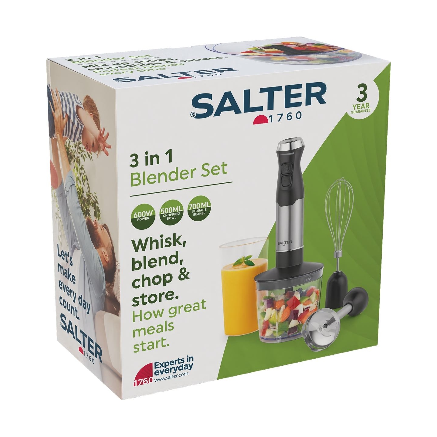 Salter EK6653VDE 4 in  Blender Set