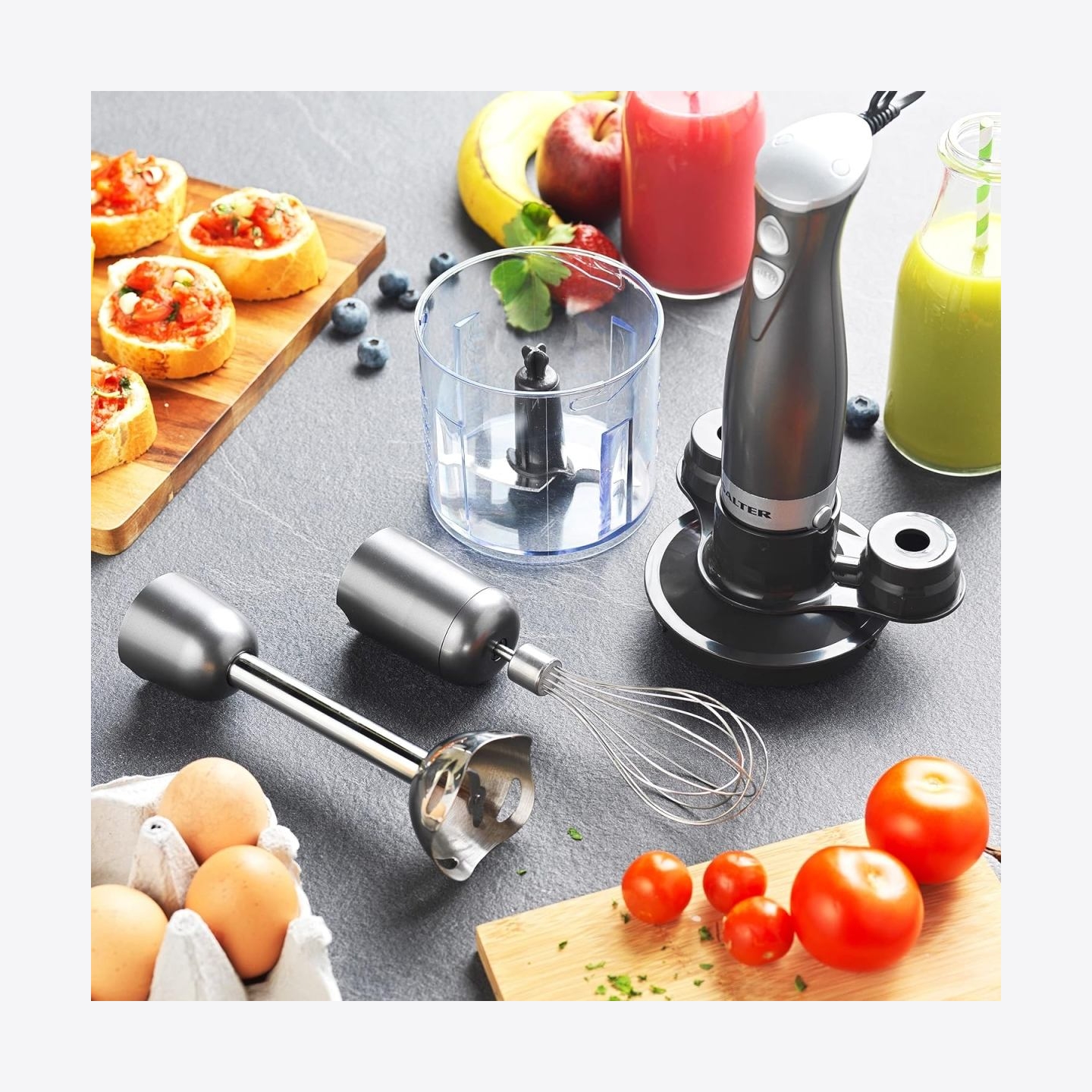 Salter EK2827COSVDEEU10 Cosmos 3-in-1 Hand Blender