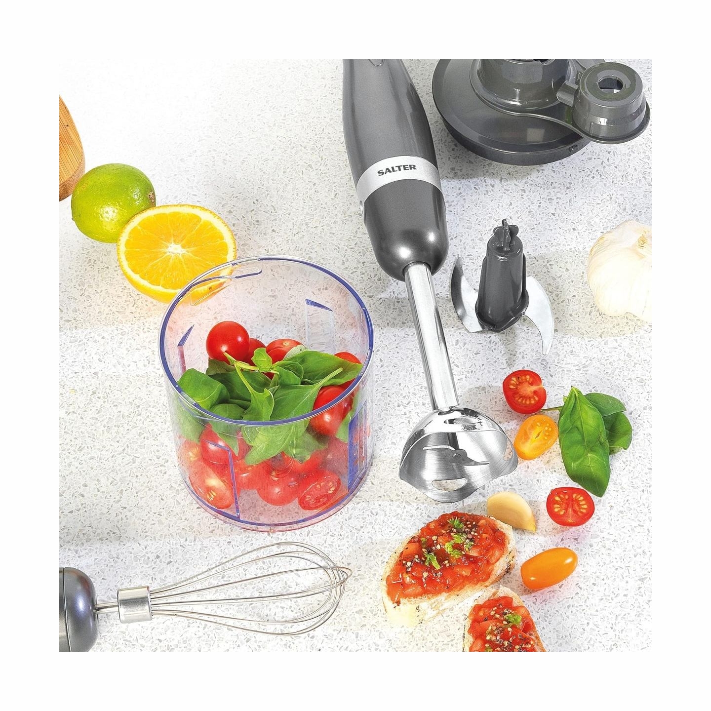 Salter EK2827COSVDEEU10 Cosmos 3-in-1 Hand Blender