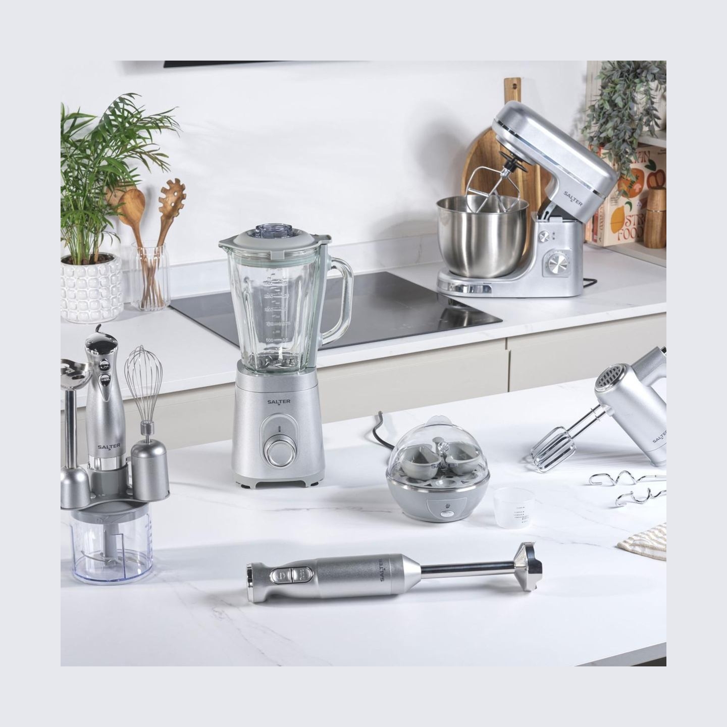 Salter EK5531MMSVDE Aspen Glass Jug Blender