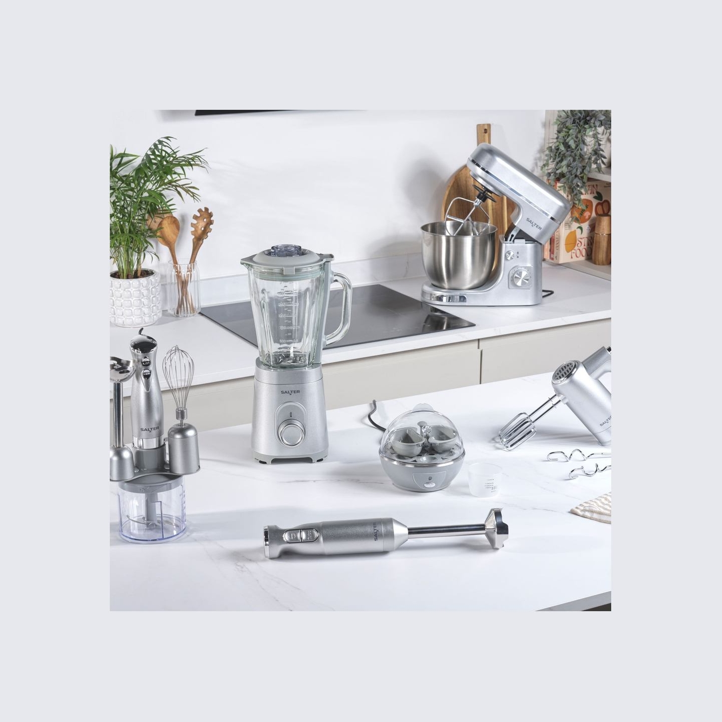 Salter EK5613BMMSVDE Aspen Easy-store Hand Mixer