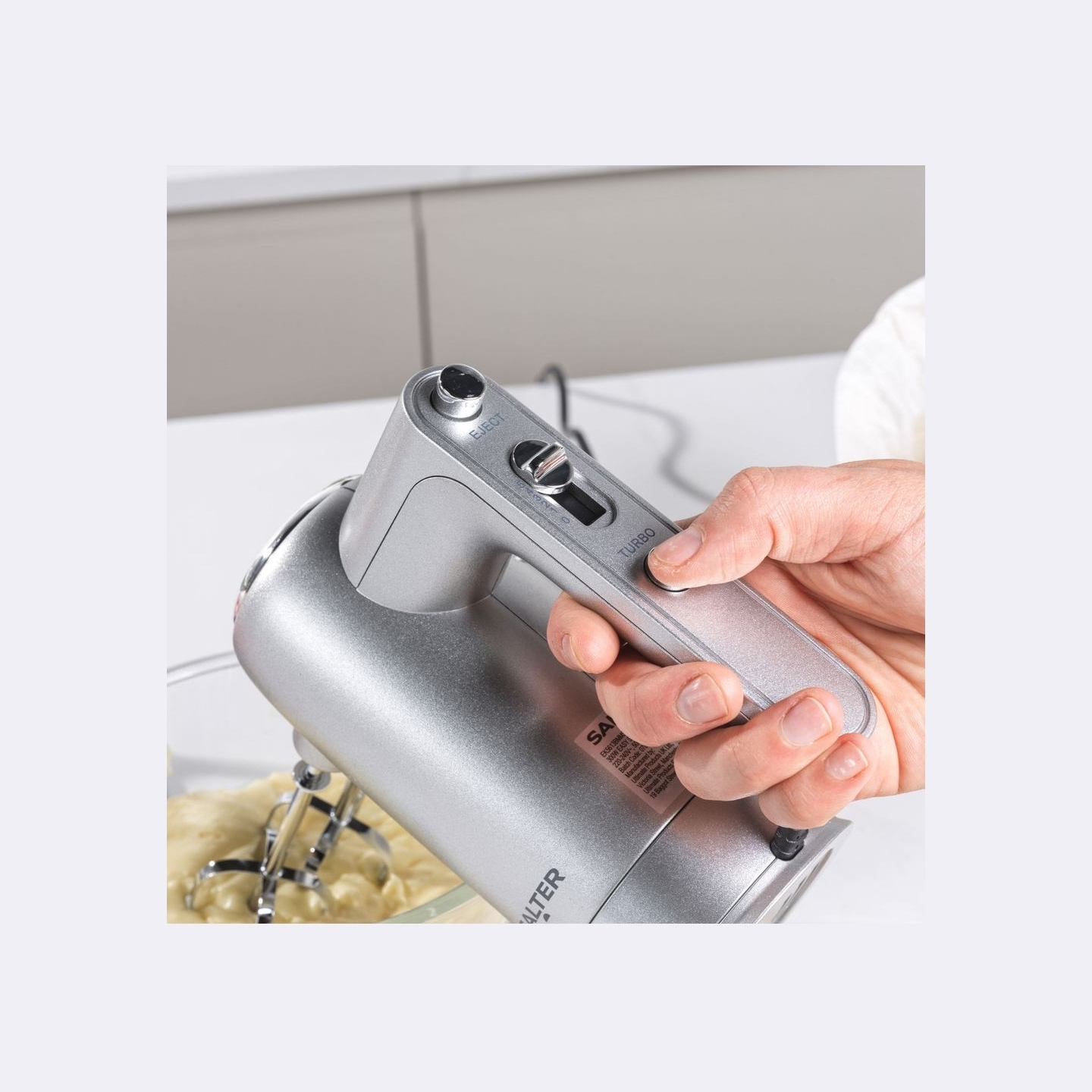 Salter EK5613BMMSVDE Aspen Easy-store Hand Mixer