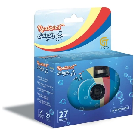 Gt Photo Realishot Splash Waterproof Single Use Camera 27 Photos