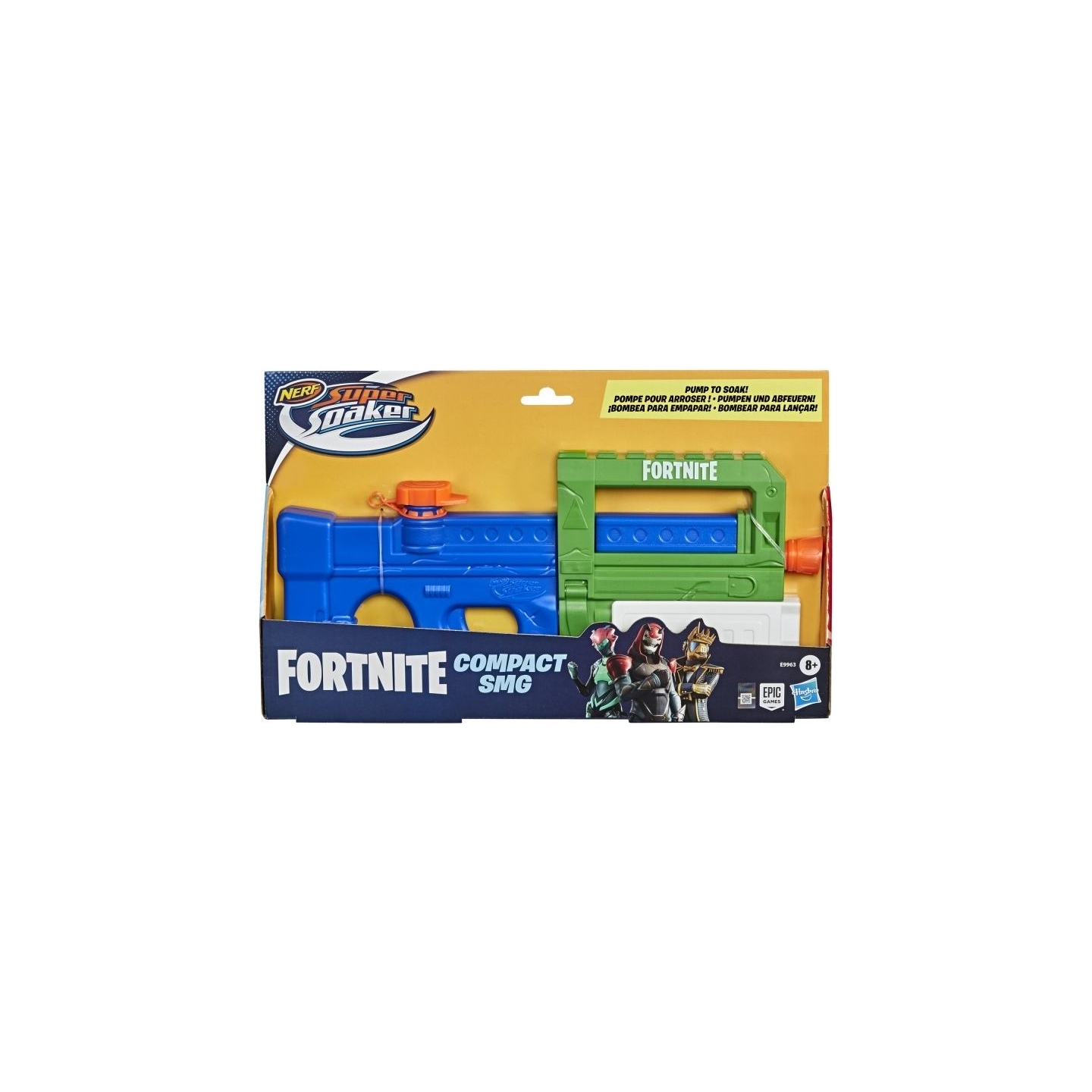 Nerf Super Soaker Fortnite Compact SMG E9963