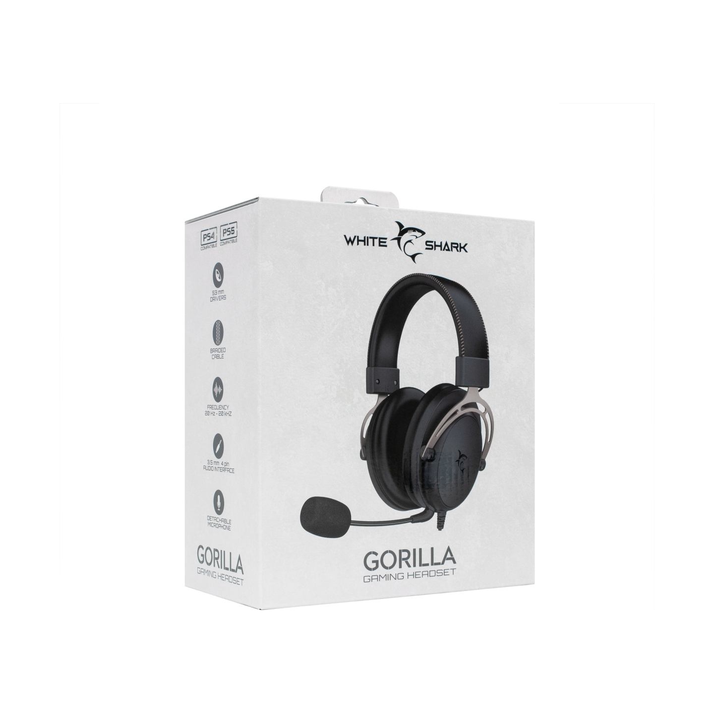 White Shark GH-2341 Gorilla Black/Grey