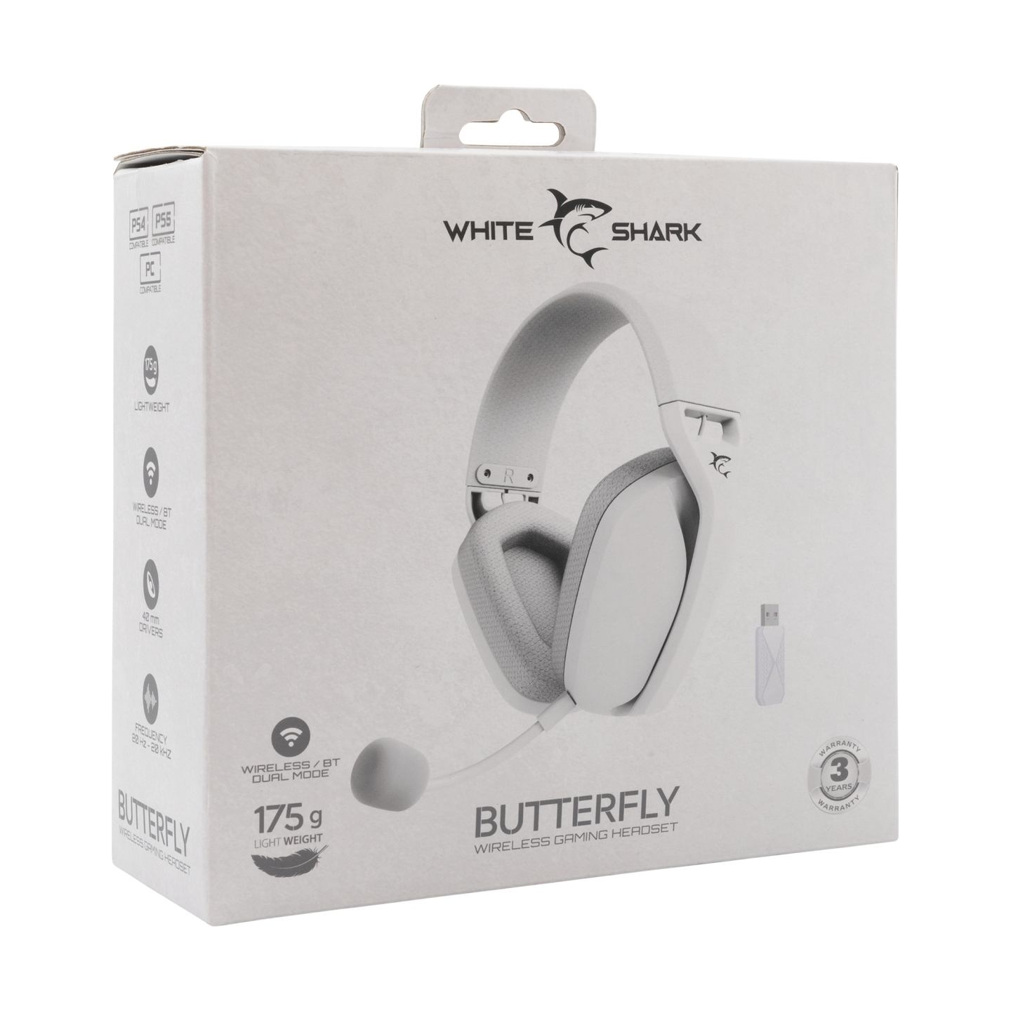 White Shark BUTTERFLY-W WGH-2442, White