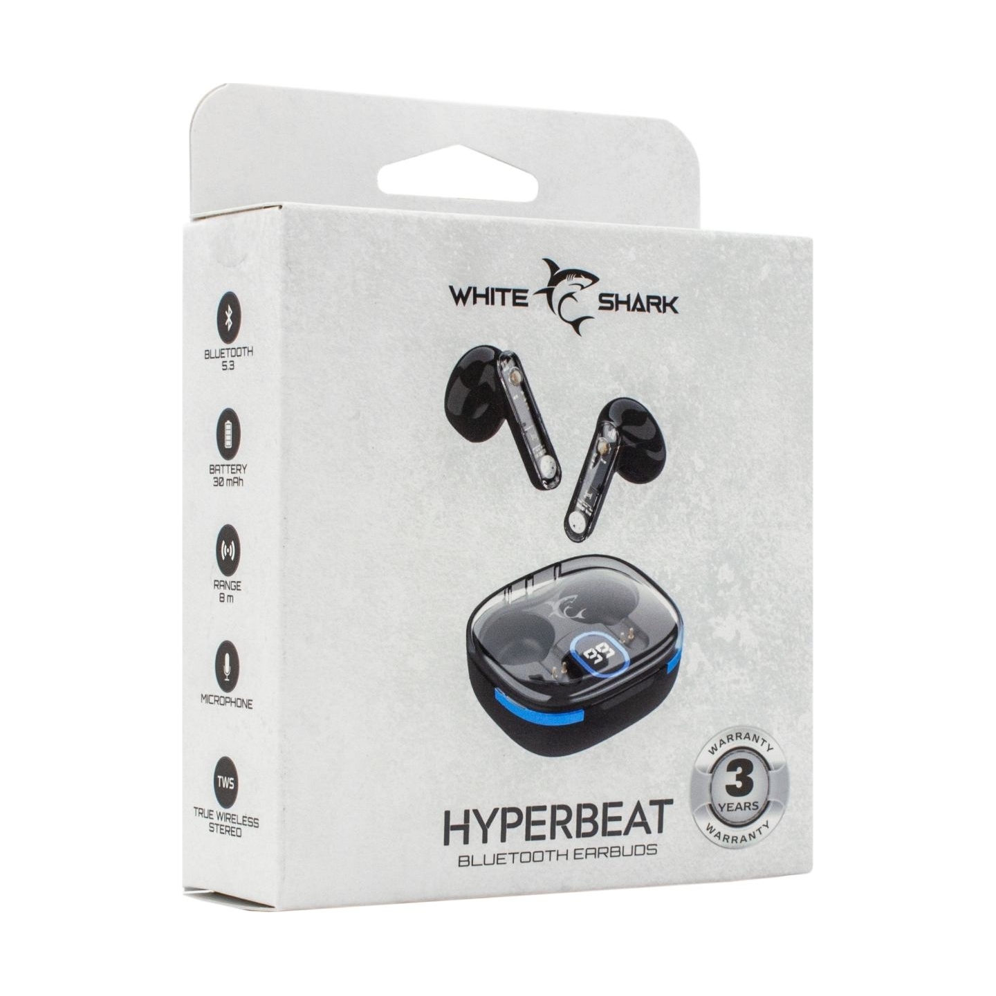 White Shark GEB-TWS37 HyperBeat Black