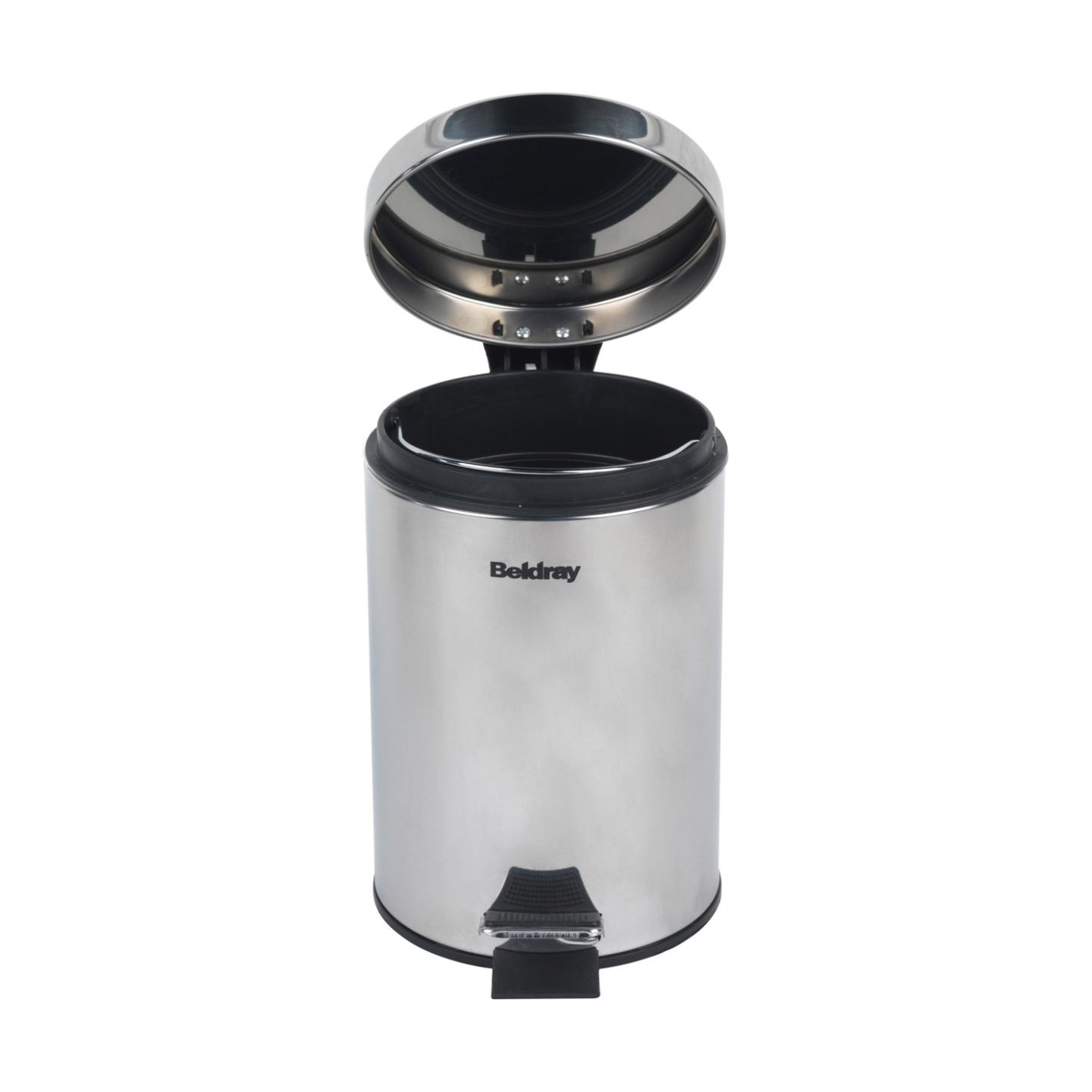 Beldray LA038098SSAFEU7 3 Litre Soft-Close Pedal Bin SS