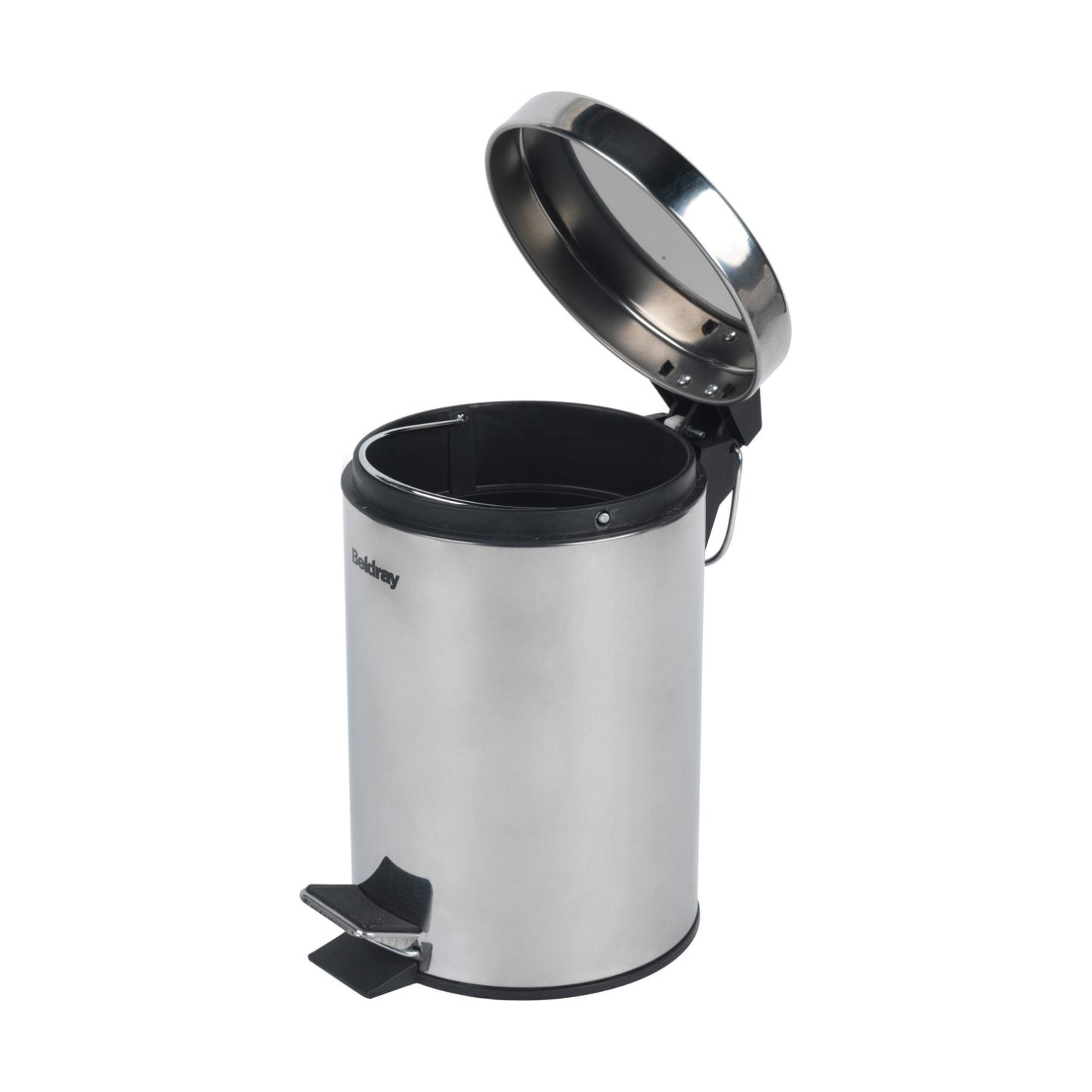 Beldray LA038098SSAFEU7 3 Litre Soft-Close Pedal Bin SS